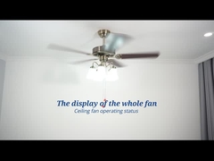 Remote Control 52 Inch Farmhouse Ceiling Fan With 5 Lights
