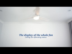 3 Blades 3 Speed Reversible Modern Ceiling Fan For Bedroom Remote Control