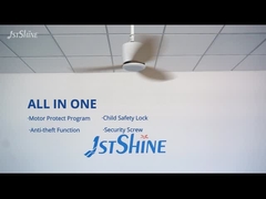 Ανώτατος ανεμιστήρας μικρής ακτινοβολίας με τον τηλεχειρισμό