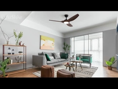 Φανατικός οροφής με φτερούγες ABS ξύλου με τηλεχειριστήριο