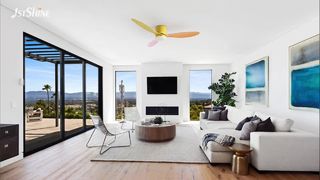 Προσαρμόσιμος ανεμιστήρας οροφής Macaron με φως