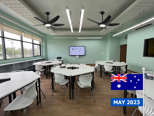 Πρόγραμμα ανεμιστήρα οροφής Διεθνούς Σχολής