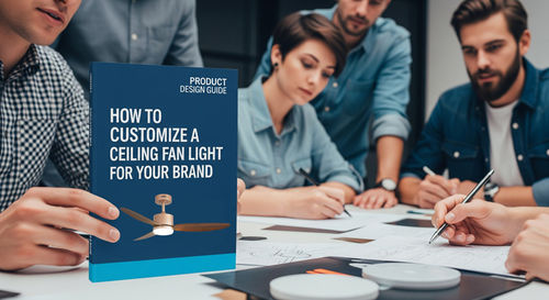 Τα τελευταία νέα της εταιρείας για Πώς να προσαρμόσετε ένα φως ανεμιστήρα οροφής για το εμπορικό σας σήμα