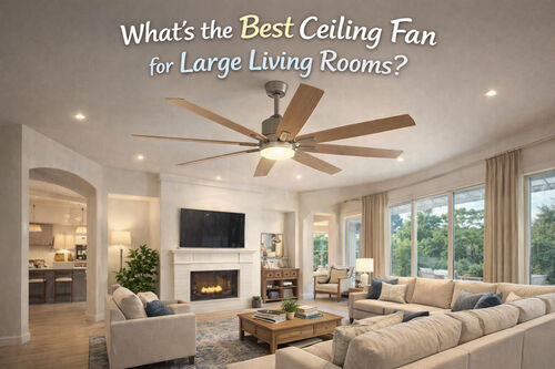 Τα τελευταία νέα της εταιρείας για Ποιος είναι ο καλύτερος ανεμιστήρας οροφής για μεγάλα σαλόνια;