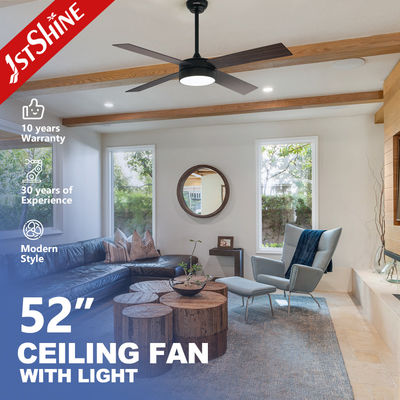 Καλή τιμή 4* MDF Blades Dimmable LED Ceiling Fan με τηλεχειριστήριο και φανάρι σε απευθείας σύνδεση