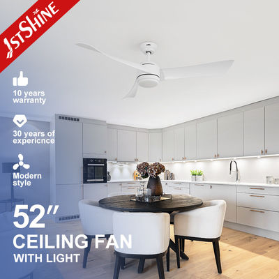 Καλή τιμή Πλαστικές λεπίδες 3 χρώματα LED Δαμαστούμενος ανεμιστήρας οροφής με τηλεχειριστήριο 38W 230V/50HZ σε απευθείας σύνδεση