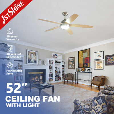 Καλή τιμή 52-inch Modern Ceiling Fan with Silent DC Motor and Reversible Airflow - LED Light and Remote Control σε απευθείας σύνδεση